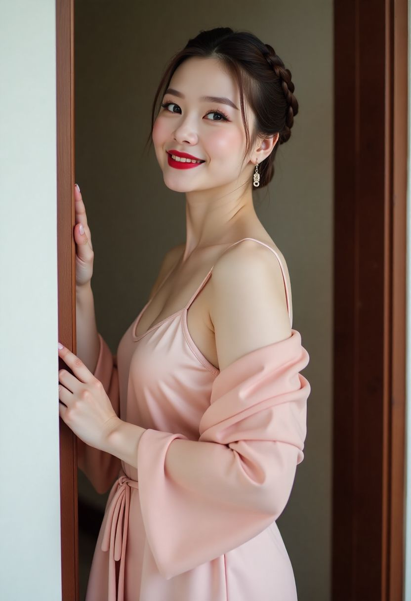理发镜前海报